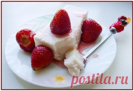 Кефирное желе