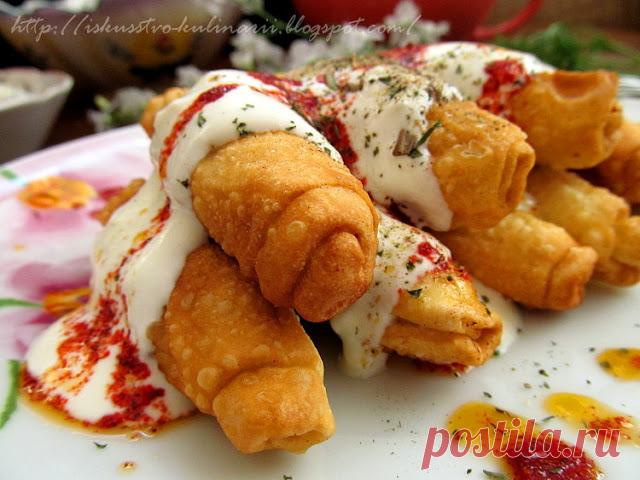 Pasa Mantisi или Fitil - жареные турецкие манты (пельмени)