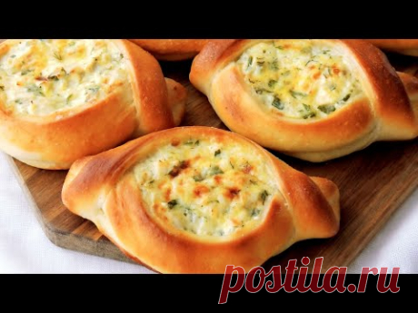 Сказочно вкусные Открытые пироги с курицей и сыром🧀