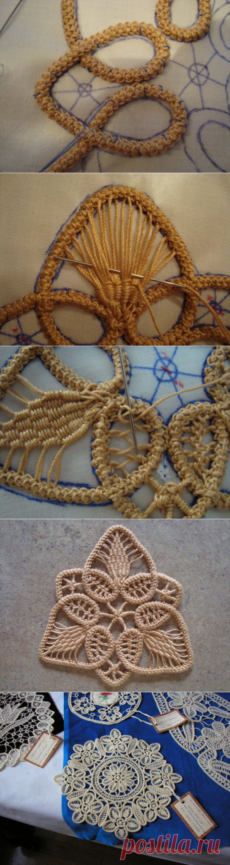 Создание румынского кружева — Рукоделие