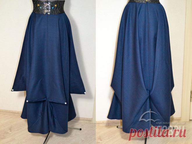 Непростая простая юбка БОХО (Шитье и крой) Юбка в стиле «нарядное бохо» внешне выглядит сложной и замысловатой. На самом деле крой и шитье займут всего пару часов. Непростая простая юбка БОХО. Моделируем юбку. Огромная благодарность автору …