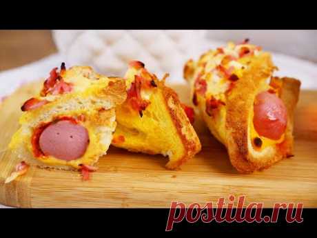 НАУЧИЛА ВСЕХ ПОДРУГ ГОТОВИТЬ ТАК ПРОСТО! САМАЯ ВКУСНАЯ СОСИСКА В ТЕСТЕ ЗА 15 МИНУТ!