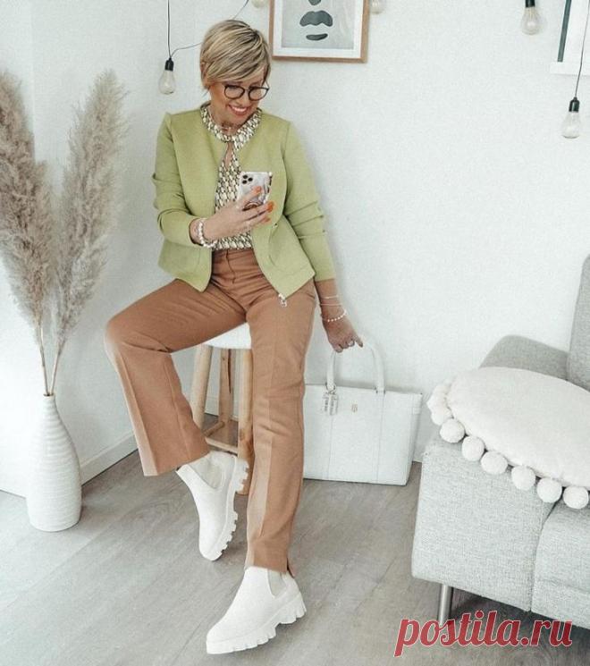 Модные луки весна-лето для женщин 40-50 лет