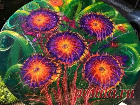 58 - Resin Art & Tin Foil - A world of Pure Imagination & Delicious Colours