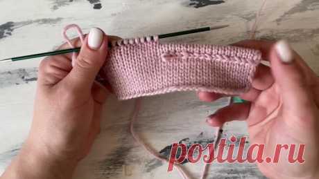 Супер способ закрытия петель (ложная кетлевка) | Вяжем дома с Татьяной | Дзен
