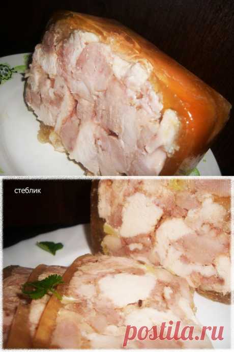 КУРИНЫЙ РУЛЕТ &quot;КВАДРАТНЫЙ&quot;В ПАКЕТЕ ИЗ ПОД СОКА.
