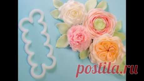 4 Easiest Rose - Rosen und Blumen - {Werbung} Werbung - 4 Blumen, die alle mit dem Easiest Rose Cutter ever gemacht werden können. In diesem Video zeige ich, wie Rosen, Ranunkeln, Nelken und englische Ro...