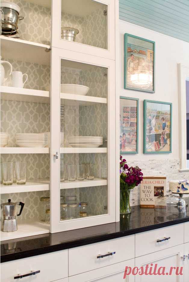 100 лучших идей дизайна: обои для кухни 2017 года на фото