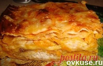 Лазанья из лаваша (с рыбой) - Простые рецепты Овкусе.ру