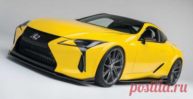 На SEMA анонсирован 900-сильный Lexus LC 500 - UINCAR