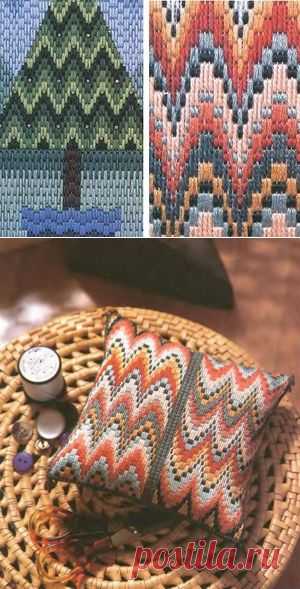 Флорентийская вышивка. Техника барджелло. Основы. /  Обсуждение на LiveInternet - Российский Сервис Онлайн-Дневников