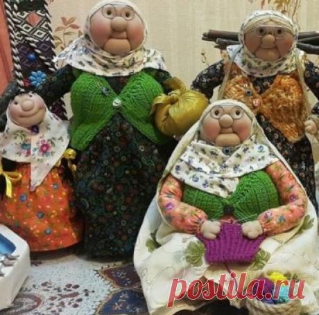 Куклы из колготок.