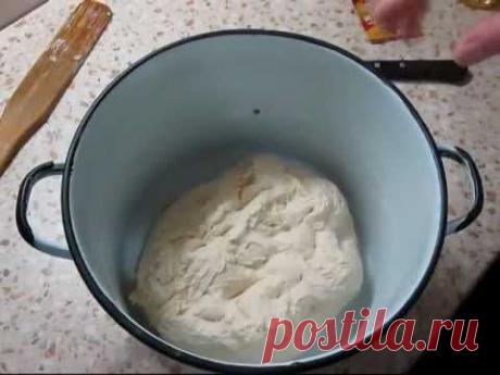 хлеб простой рецепт приготовление хлеба - YouTube