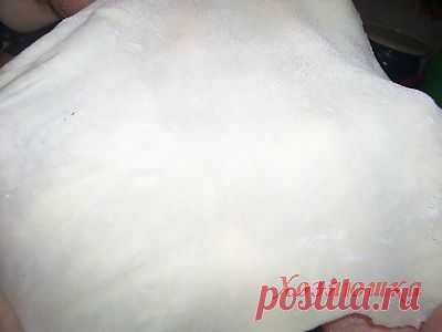 Заварное пельменное тесто.