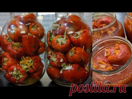 ПОВТОРЯЮ КАЖДЫЙ ГОД! 2 лучших рецепта! Фаршированный Сладкий болгарский перец на зиму!