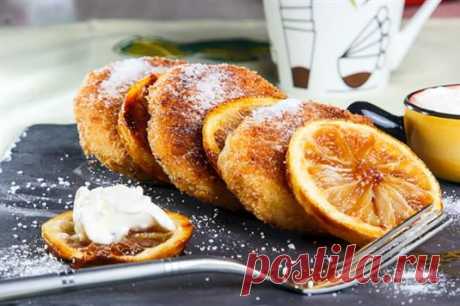 Яркие и ароматные лимонные сырники — Вкусные рецепты