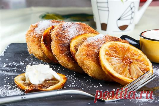 Яркие и ароматные лимонные сырники — Вкусные рецепты