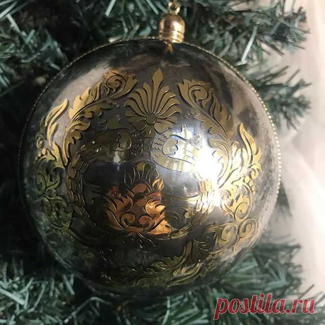 Новогодние игрушки от мастера декупажа Елены Ниловой