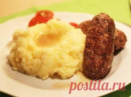 Чесночные колбаски