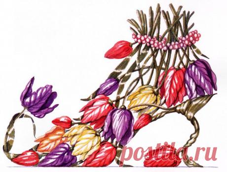 Dennis Kyte - Tulip (I), De. Деннис Кайт. Описание картины, скачать репродукцию.