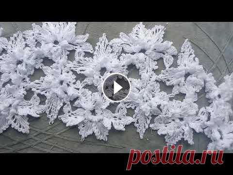 Ленточное кружево с эффектом "3D" Ленточное кружево с эффектом "3D" Валентина Гончарук, автор техники "Украинское кружево", одесский дизайнер платьев вязанных крючк...