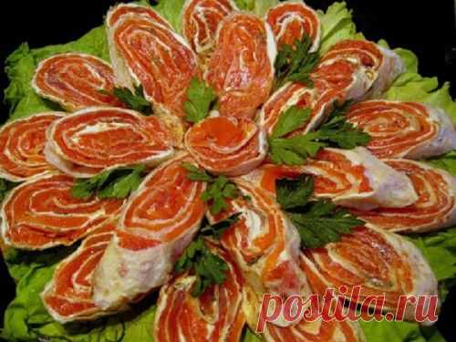 Рулеты и рулетики из лаваша: самые вкусные рецепты простой закуски / Простые рецепты