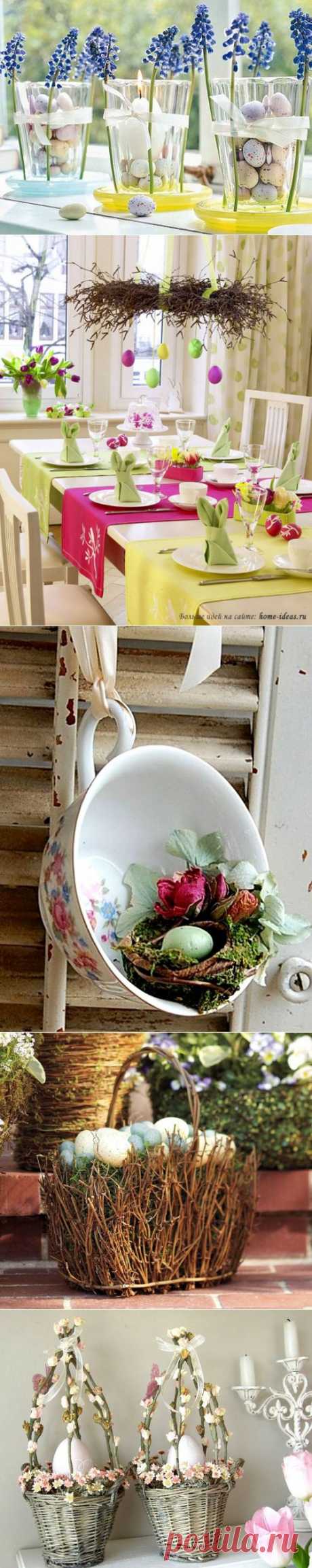 Поделки и идеи декора для украшения дома к Пасхе! | ЖЕНСКИЙ МИР