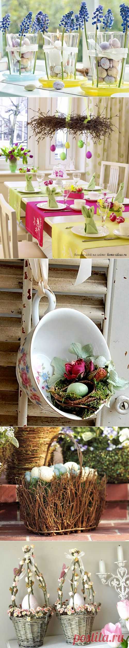 Поделки и идеи декора для украшения дома к Пасхе! | ЖЕНСКИЙ МИР