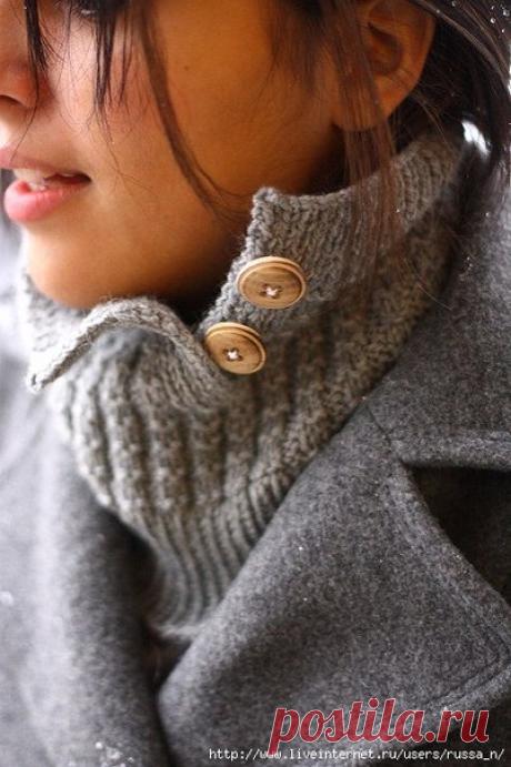 Шеегрейка спицами "Thermis" by Kris Knits