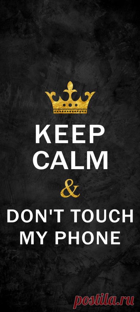 Надписи обои на экран блокировки телефона.