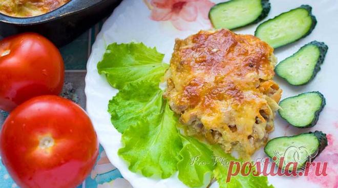 Капустная запеканка с фаршем в духовке (пошаговый рецепт с фото) - Pro Vkusnyashki