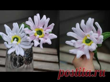 Chenille Stems flower / Цветы из синельной проволоки / DIY TSVORIC