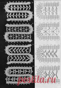 bruges crochet lace patterns | Variations on Brugges Lace. Again, click on the photo for a larger ...