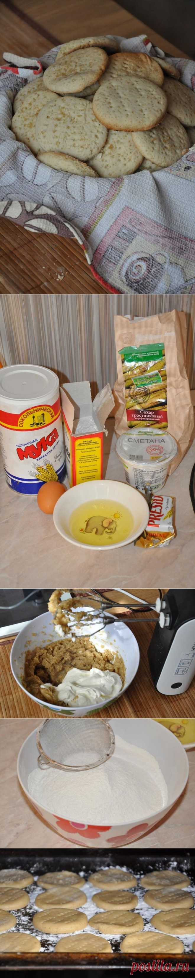 Печенье на сметане. невероятно вкусно и нежно - пошаговый рецепт с фото - как приготовить - ингредиенты, состав, время приготовления - Дети Mail.Ru