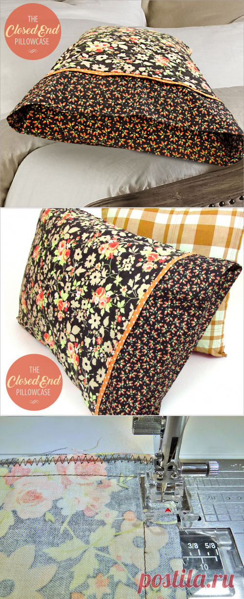 Pillowcase with Closed Overlap Ends: You Asked 4 It | Sew4Home