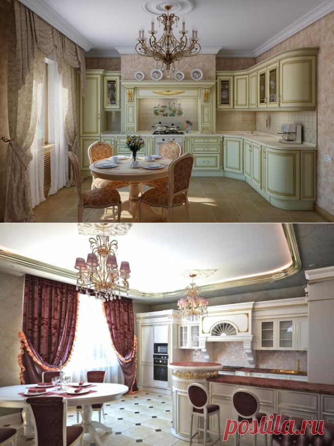 Кухни классик: красивые классические кухни эконом и премиум класса