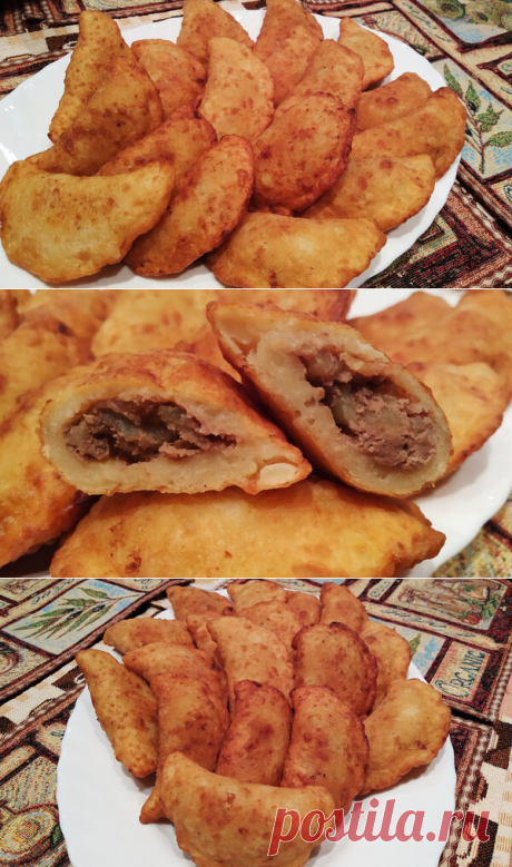 Вкуснейшие пирожки с печенью из картофельного теста