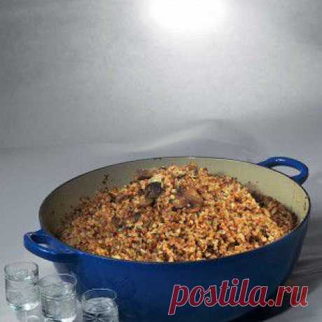 Гречневая каша с белыми грибами и пармезаном - BestCook