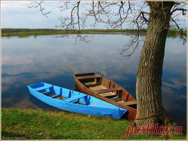 Фото весны. Забытые лодки