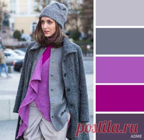 15 идеальных цветовых сочетаний в одежде для зимы