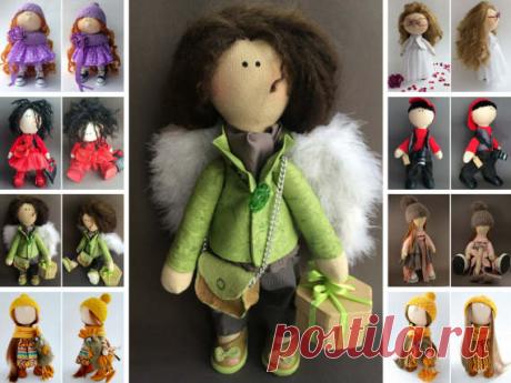 Muñecas Soft doll Handmade doll Tilda doll Interior doll Bambole Puppen Rag doll Textile doll Art doll Green doll Fabric doll by Oksana K Muñecas Soft doll Handmade doll Tilda doll Interior doll Bambole Puppen Rag doll Textile doll Art doll Green doll Fabric doll by Oksana K __________________________________________________________________________________________   Hello, dear visitors!  This is handmade fabric doll created by Master Oksana K (Kiev, Ukraine). All dolls st...