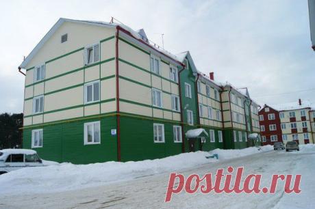 Строительство многоквартирных домов.