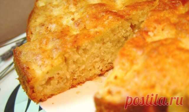 Рецепт пирога с яблоками и мёдом — Домашняя кулинария