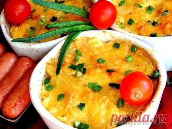 Запеченный картофель по-французски