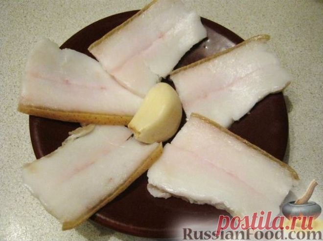 Рецепт: Сало в рассоле «тузлук» на RussianFood.com