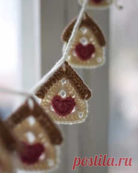 Идея. Гирлянда 
#идея_@crochet_group #нг