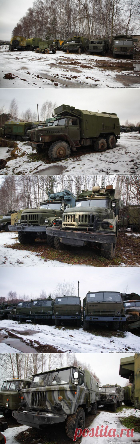 Кладбище списанной военной техники