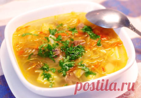 Вкуснейшие русские щи с кислой капустой