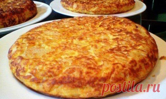 Тортилья душевная (испанская кухня)