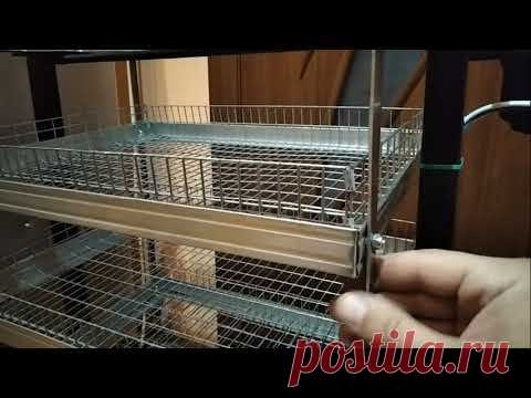 Улучшенная версия автоматического поворота яиц, в инкубаторе. DIY automatic egg turner for incubator